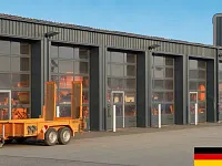 Остекленные алюминиевые ворота APU F42 Hormann