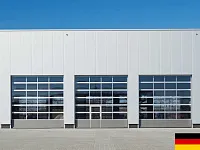 Остекленные алюминиевые ворота APU 67 Thermo Hormann