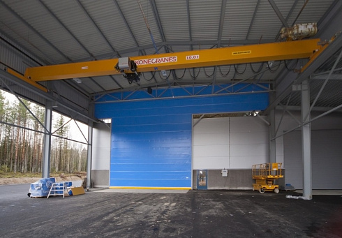 Ворота для мостовых кранов