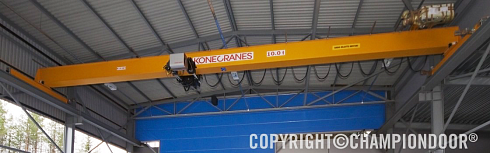 Ворота для мостовых кранов